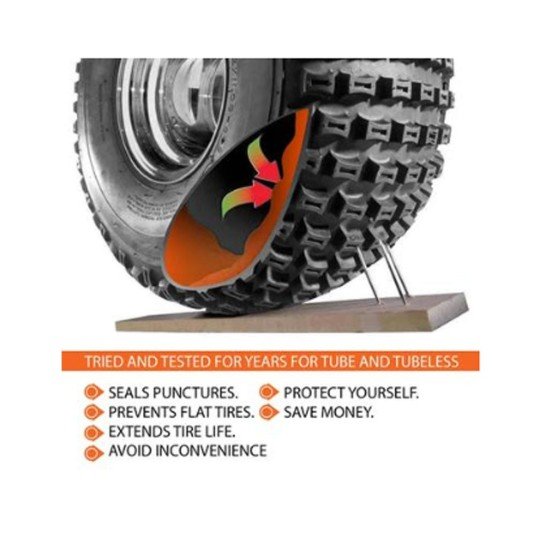 Flamingo Multi Purpose Tyre Sealant 500ml Anti Puncture Tire Gel Sealant For Motorcycle And Car