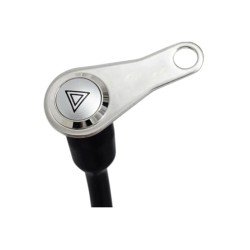 Hazard Emergency LED Metal Switch Momentary Button for Motorcycle & E-Bike