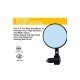 Universal Motorcycle Mirror Aluminum Black Handle Bar Retro Round End Side Mirrors Sport For Motorcycle 