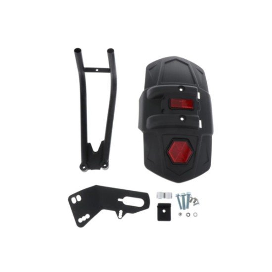 Universal Rear Fender Bracket With Reflector And Setup Clump for Motorcycle