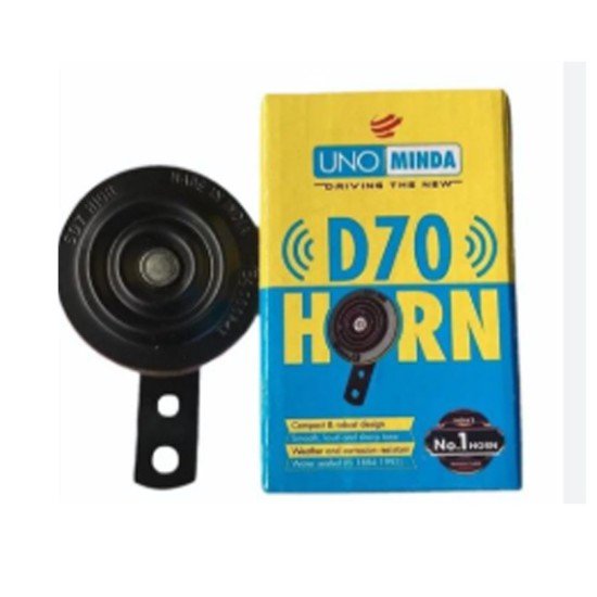 Universal UNO MINDA D70 2 PC Hi Low Loud Horn Weather and Corrosion Resistant