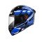 Studds Thunder D6 Full Face  Black and Blue Bike Helmet