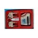 Anti Acid Proof Heavy Duty Disc Lock Blue With Double Key and Liquid