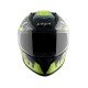 Vega Bolt Superhero Black Neon Yellow Helmet
