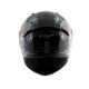 Vega Bolt Superhero Black Neon Yellow Helmet