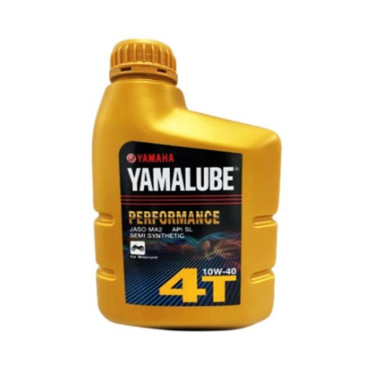 Yamalube 10W-40 Semi-Synthetic Engine Oil for Yamaha Motorcycles