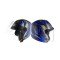 Yohe 857 Blue Half Face Helmet