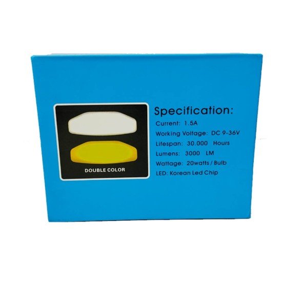 HJG Universal Mini Fog Light with Relay