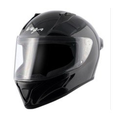 Vega Bolt Glossy Black Full Face Helmet